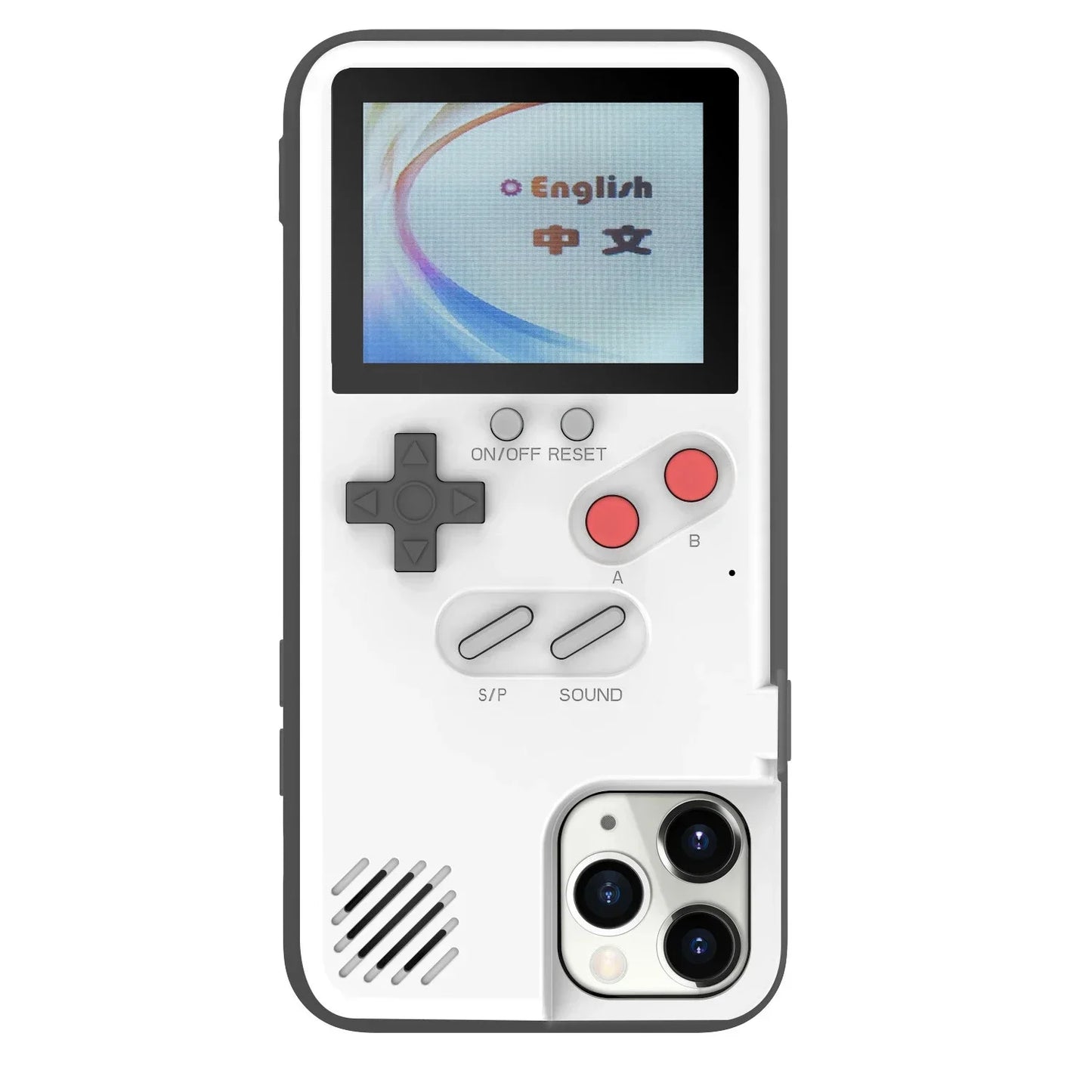 GameCase™ (Coque: Noir et Blanc)