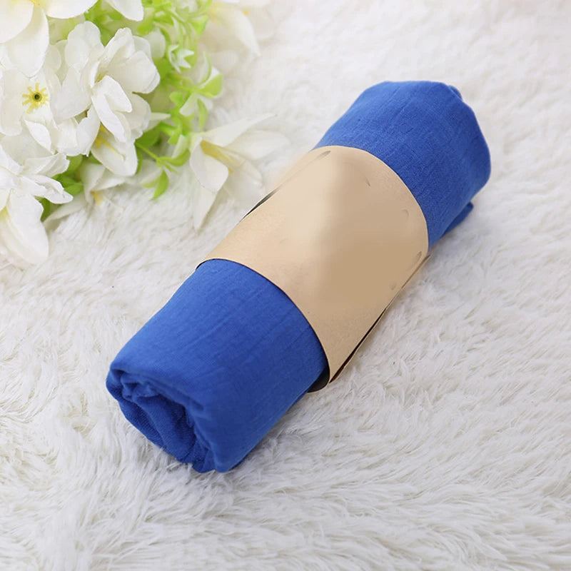 🧕 Élégance Naturelle – Voile Écharpe Coton & Lin