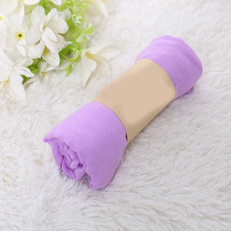 🧕 Élégance Naturelle – Voile Écharpe Coton & Lin