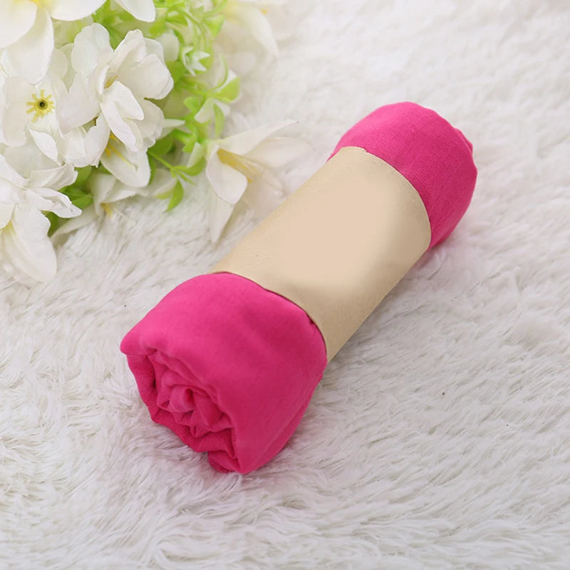 🧕 Élégance Naturelle – Voile Écharpe Coton & Lin