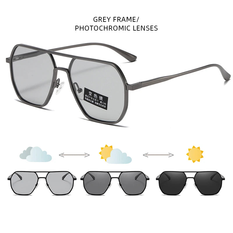 ShadeX™ – Lunettes Photochromiques Polarisées Ultra-Luxe UV400
