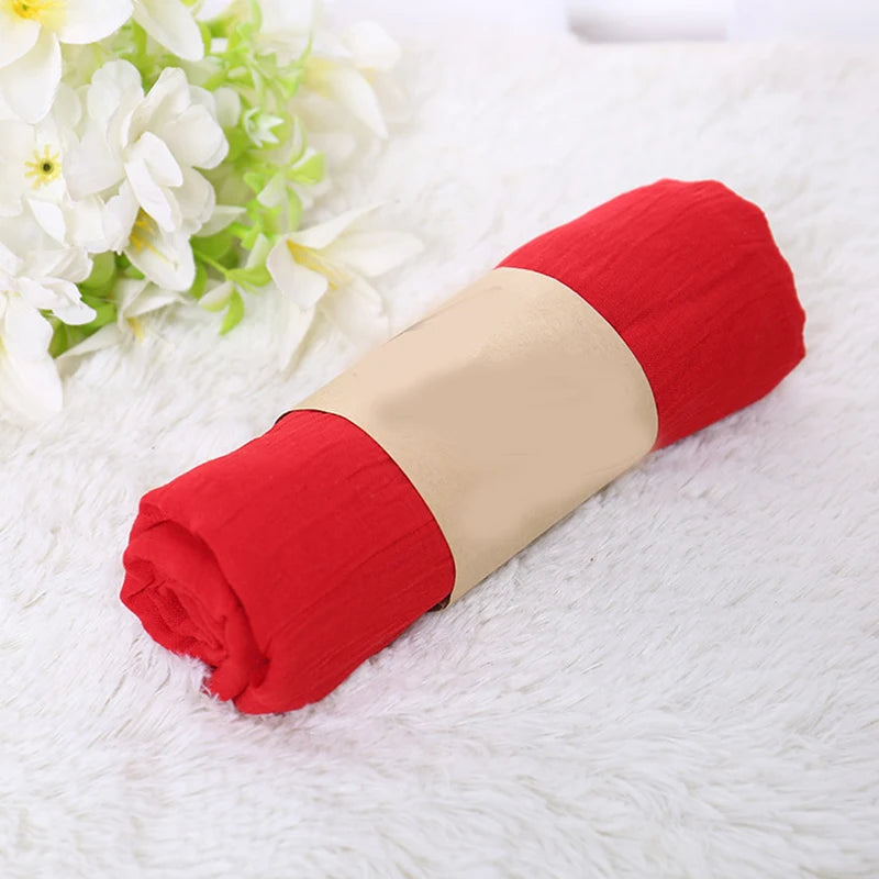 🧕 Élégance Naturelle – Voile Écharpe Coton & Lin