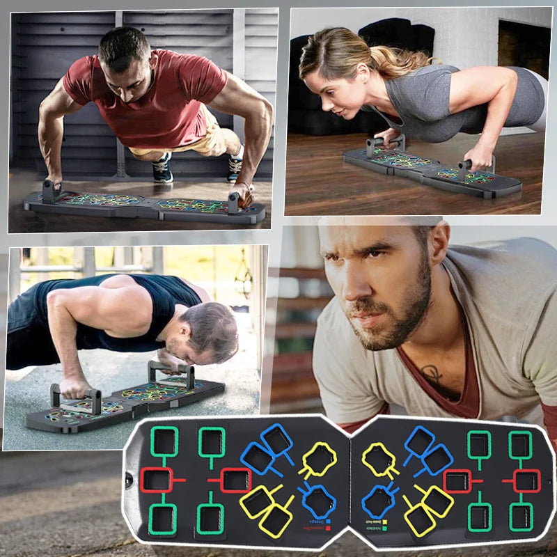💪 Planche de Pompe Multifonction – Entraînement Complet