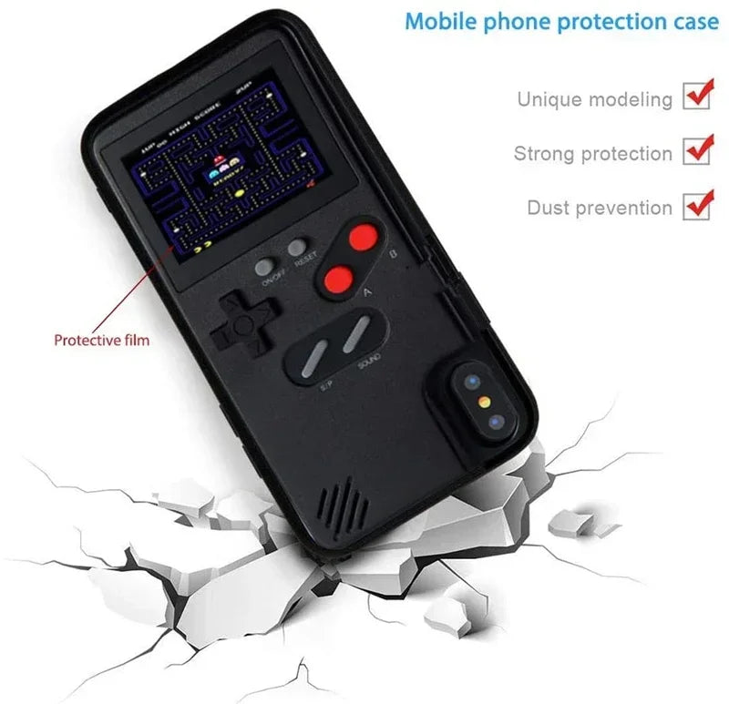 GameCase™ (Coque: Noir et Blanc)