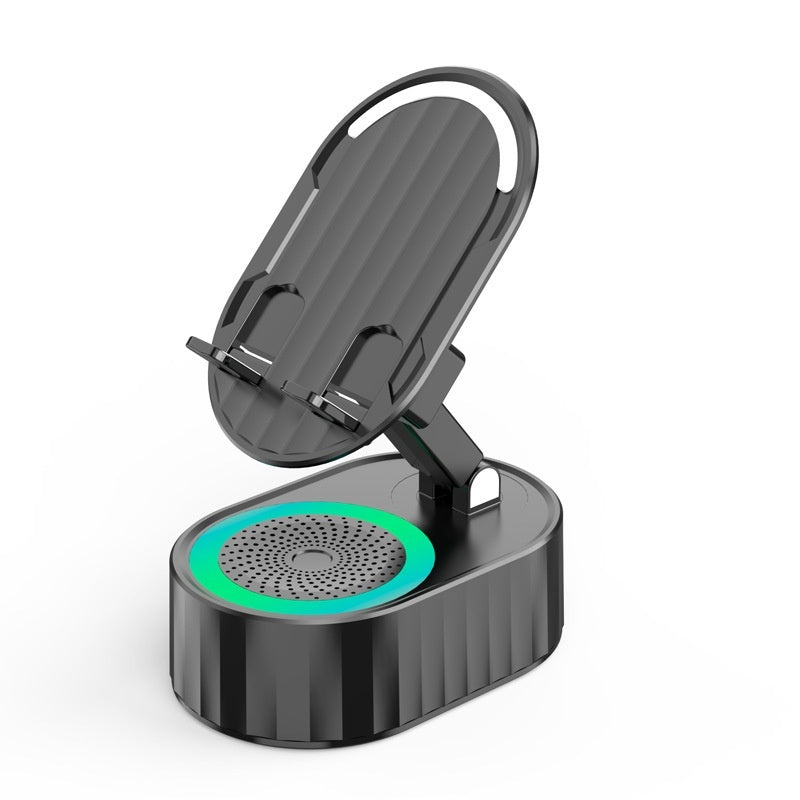 ZenDock™ Support pliable multifonction avec Bluetooth, Enceinte & lumière.
