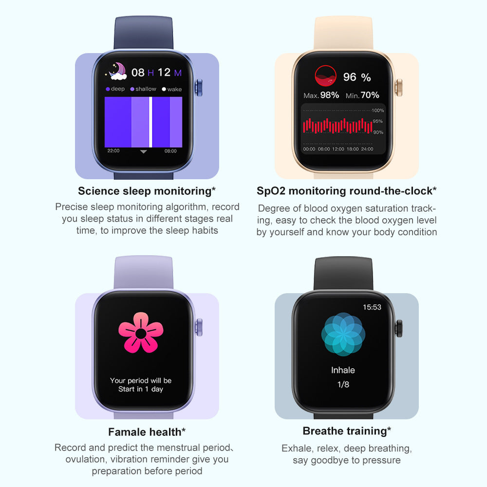 GoldenWatch⹠La SmartWatch - votre forme, votre rythme - Montre connectée certifiée