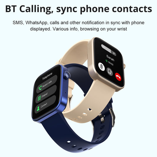 GoldenWatch™ La SmartWatch - votre forme, votre rythme - Montre connectée certifiée