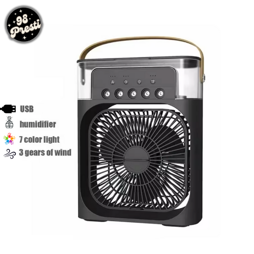 Clim Portable 3 en 1. Bien-être Frais, Mobile et à Petit Prix.
