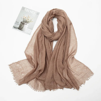 Crinkle Soft – Hijab Coton Froissé 175x70cm