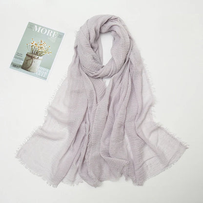 Crinkle Soft – Hijab Coton Froissé 175x70cm