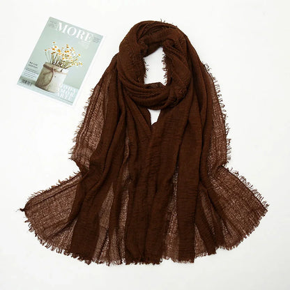 Crinkle Soft – Hijab Coton Froissé 175x70cm
