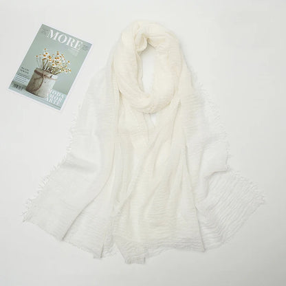 Crinkle Soft – Hijab Coton Froissé 175x70cm