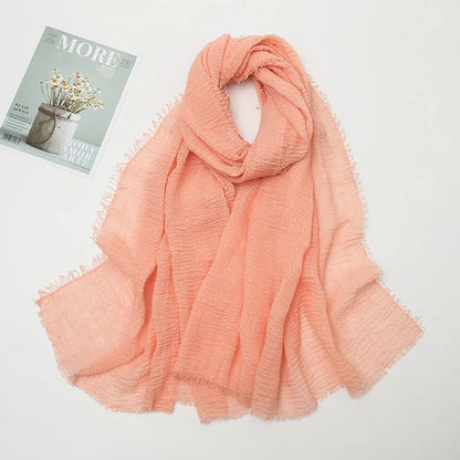 Crinkle Soft – Hijab Coton Froissé 175x70cm