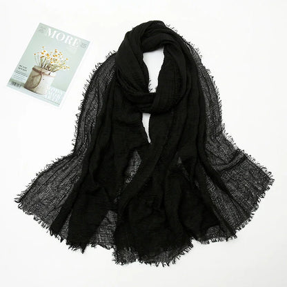 Crinkle Soft – Hijab Coton Froissé 175x70cm