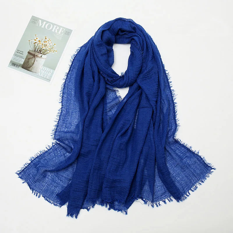 Crinkle Soft – Hijab Coton Froissé 175x70cm