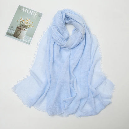 Crinkle Soft – Hijab Coton Froissé 175x70cm