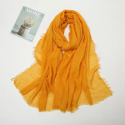 Crinkle Soft – Hijab Coton Froissé 175x70cm