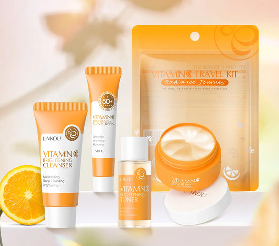 Coffret SkinCare — Routine Complète ✨ (Packs: Sakura / Vitamine C)