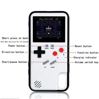 GameCase™ (Coque: Noir et Blanc)