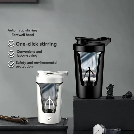 Shaker Électrique Rechargeable - Protéines, Café & Smoothies
