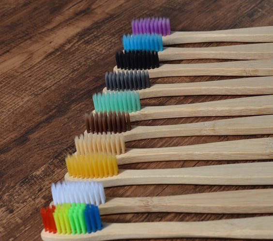 Brosses à Dents en Bambou Naturel