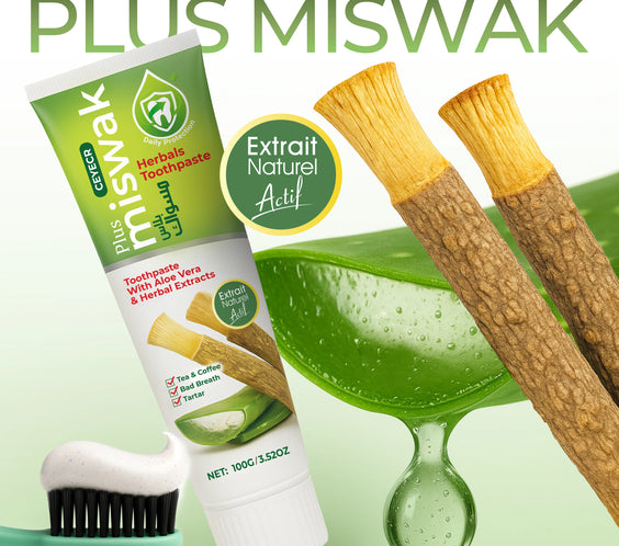 Dentifrice Herbal au Miswak