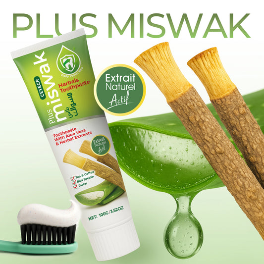 Dentifrice Herbal au Miswak