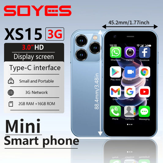 NanoPhone™ XS15 • Mini SmartPhone