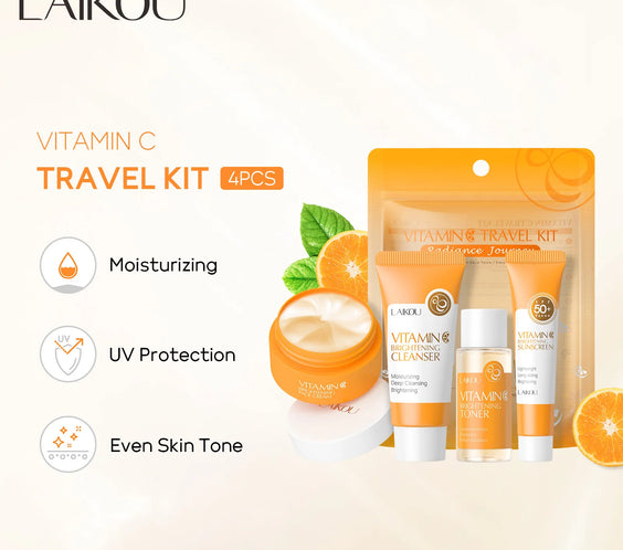 Coffret SkinCare — Routine Complète ✨ (Packs: Sakura / Vitamine C)