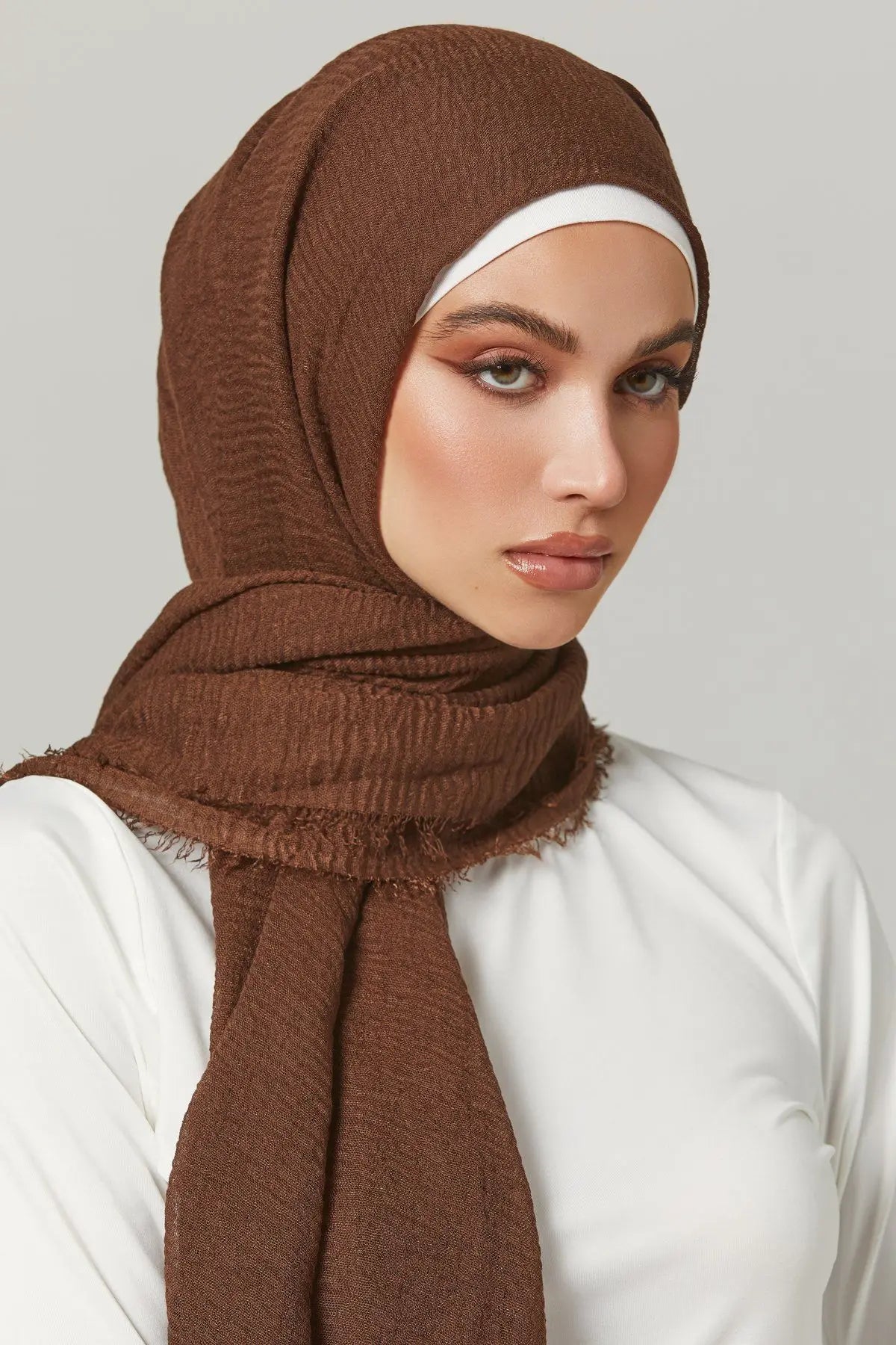 Crinkle Soft – Hijab Coton Froissé 175x70cm