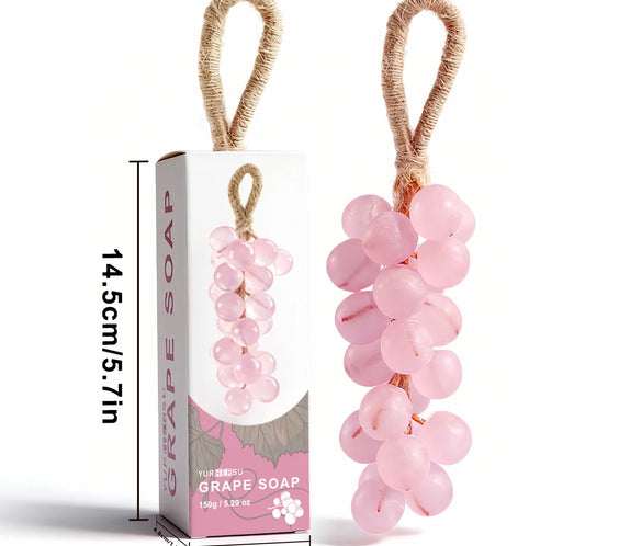 Savon Artisanal Pépins de Raisin — Anti-Âge & Éclat ✨