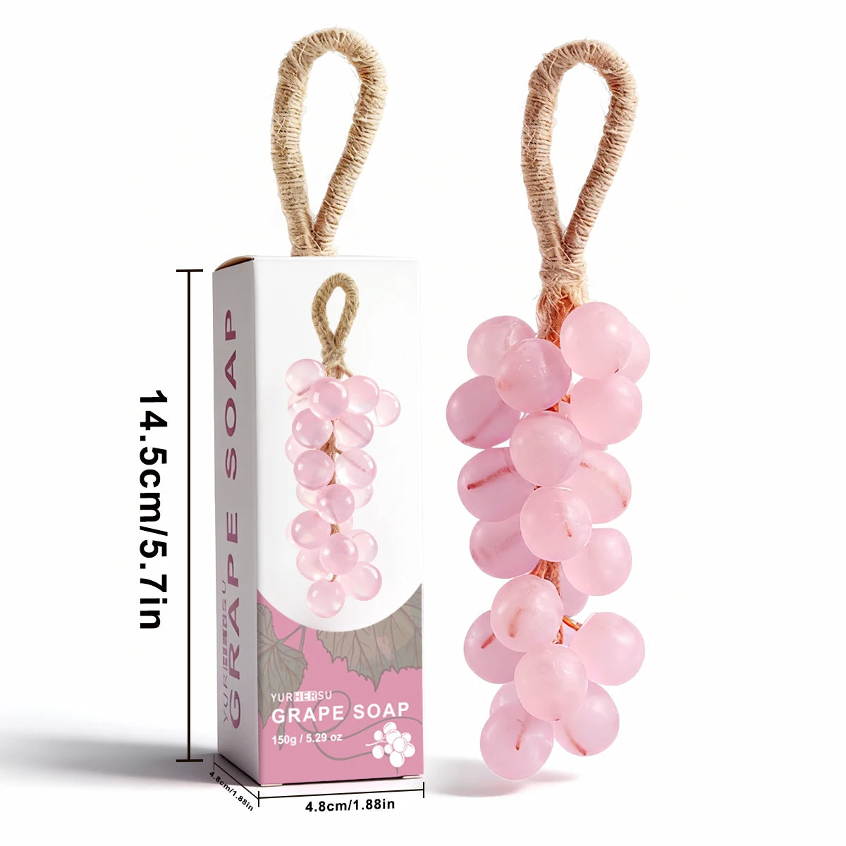 Savon Artisanal Pépins de Raisin — Anti-Âge & Éclat ✨