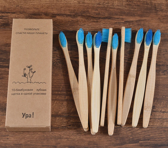 Brosses à Dents en Bambou Naturel