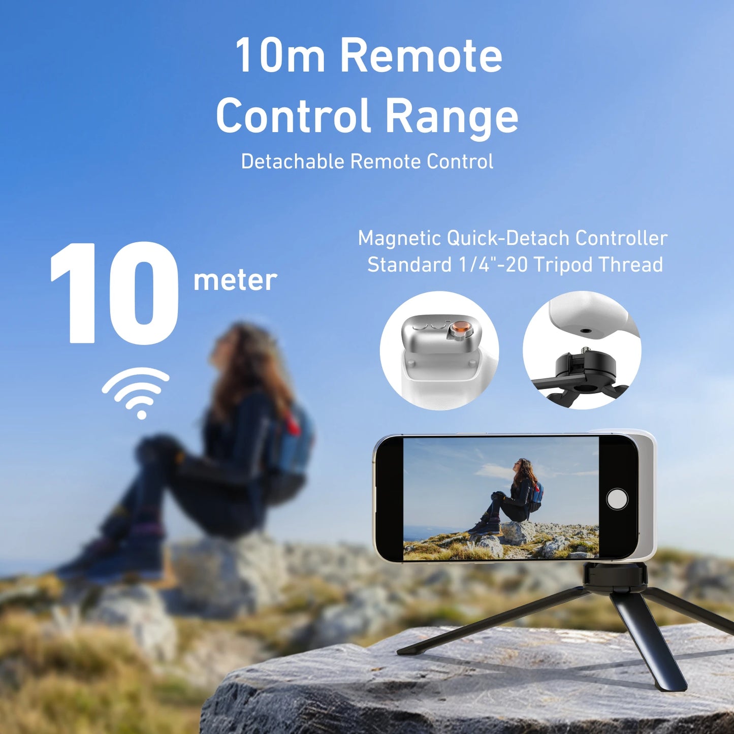 Poignée SmartGrip™ – Contrôle Total, Photos Parfaites