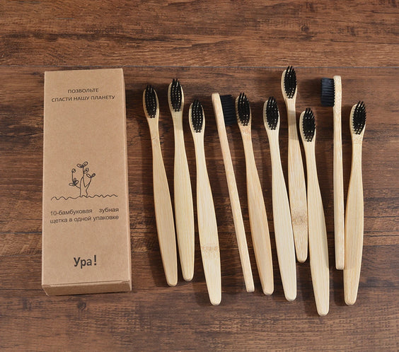 Brosses à Dents en Bambou Naturel