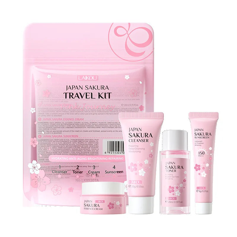 Coffret SkinCare — Routine Complète ✨ (Packs: Sakura / Vitamine C)