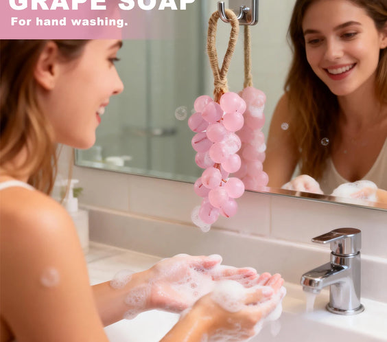 Savon Artisanal Pépins de Raisin — Anti-Âge & Éclat ✨