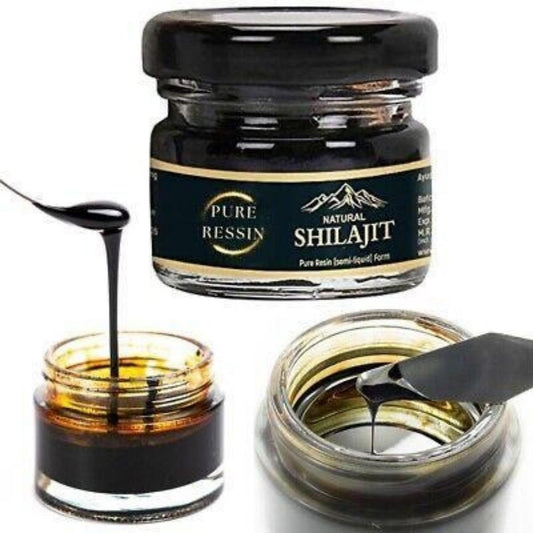 ShilaForce™ – Shilajit - Résine de 100% Pure – Puissance des Montagnes 🏔️
