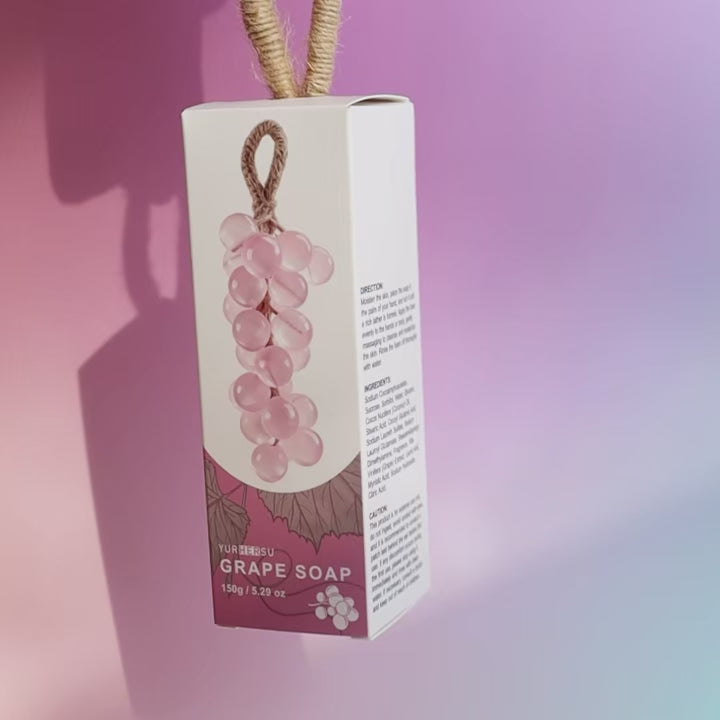 Savon Artisanal Pépins de Raisin — Anti-Âge & Éclat ✨